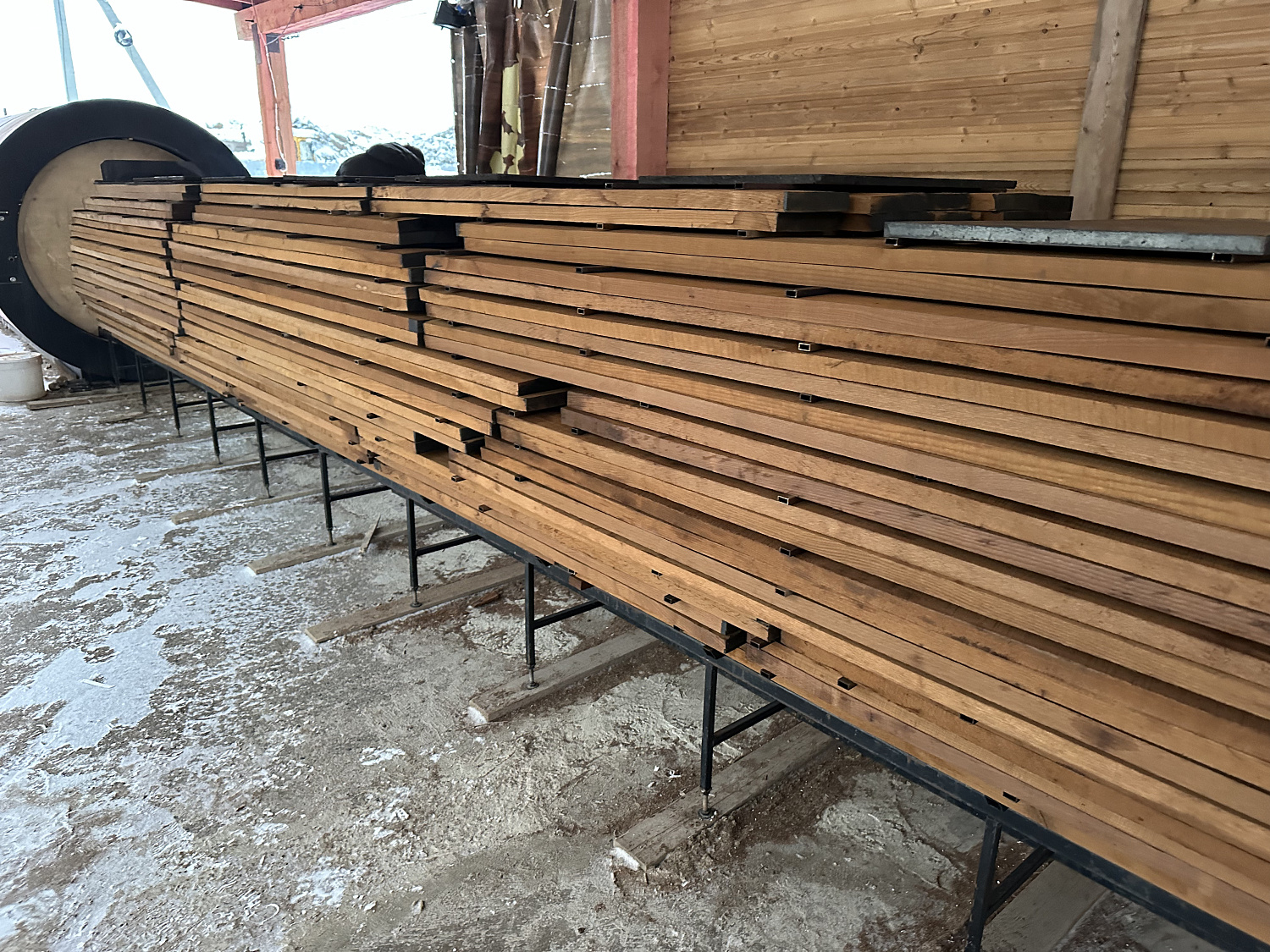 Термообработка дерева и погонажных изделий