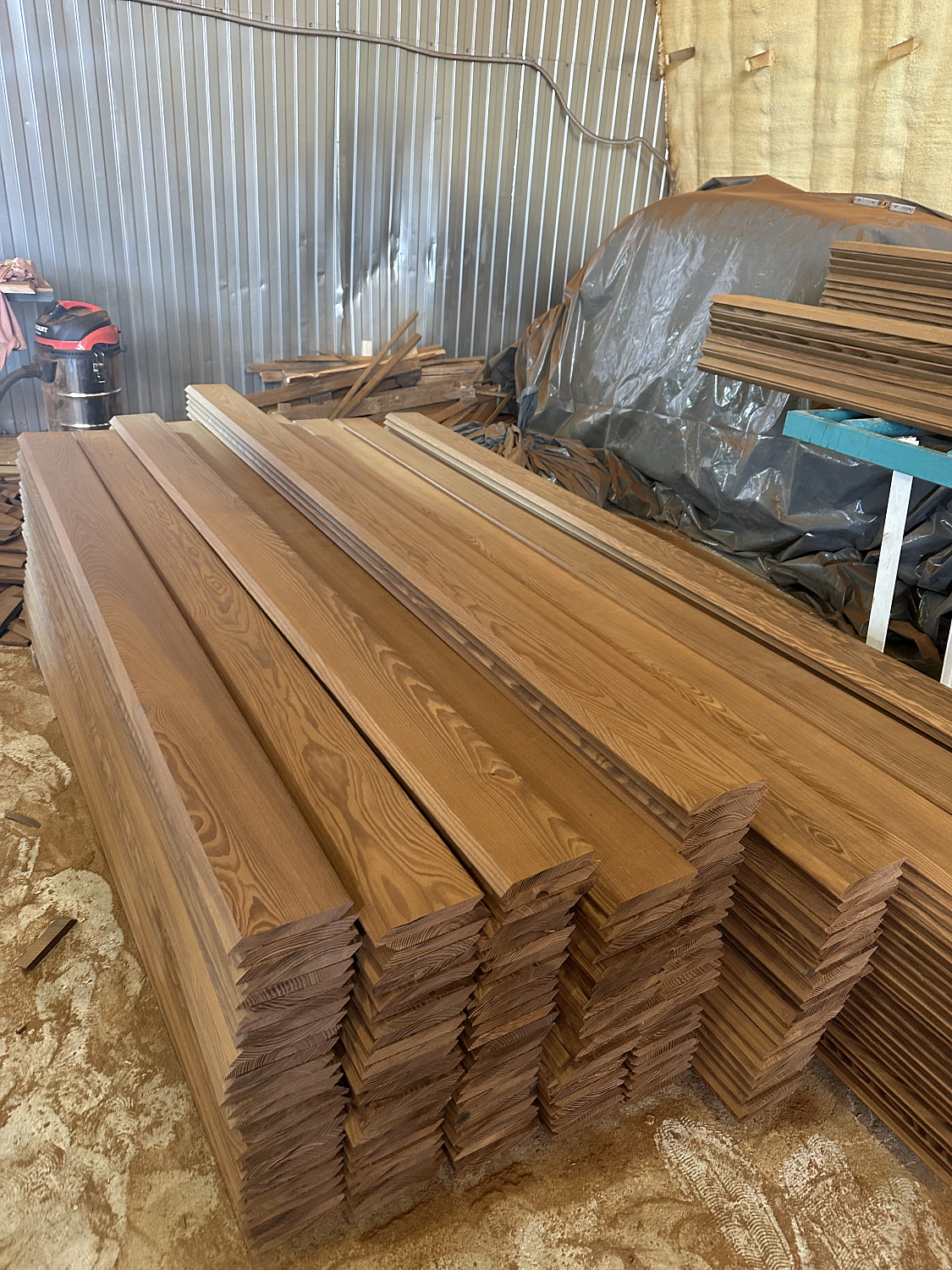 Термообработка дерева и погонажных изделий